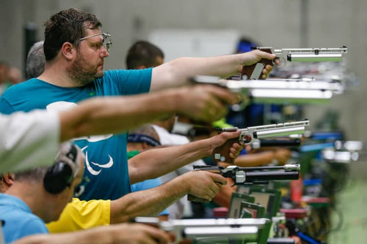 O Campeonato Brasileiro de tiro esportivo paralímpico reuniu um total de 13 clubes participantes