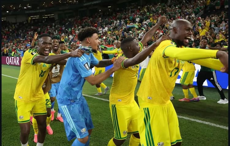 Seleção África do Sul (reprodução seleção)