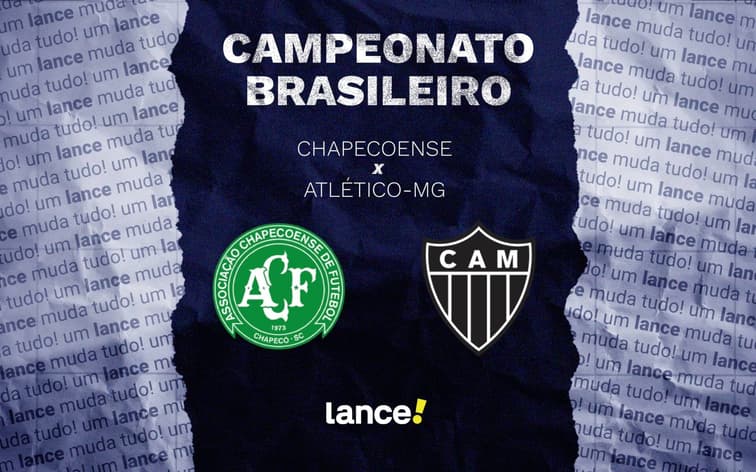 Chapecoense x Atlético-MG (Foto: Arte Lance!)