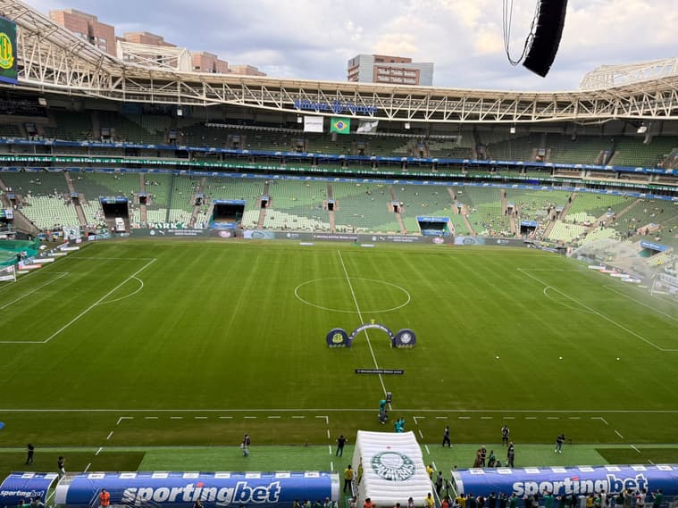 gramado Allianz Parque - Palmeiras