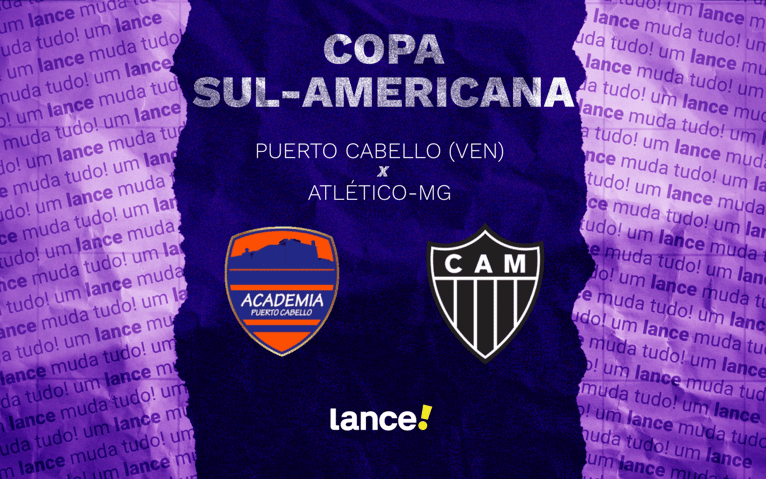 Puerto Cabello x Atlético-MG (Arte Lance!)