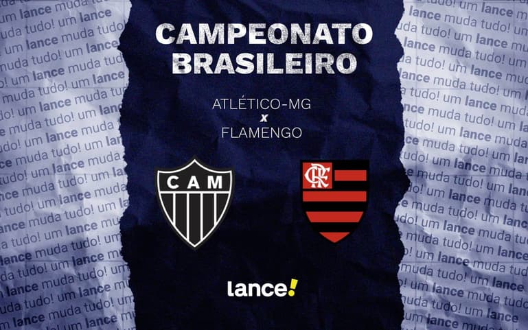 Atlético-MG x Flamengo (Foto: Arte Lance!)