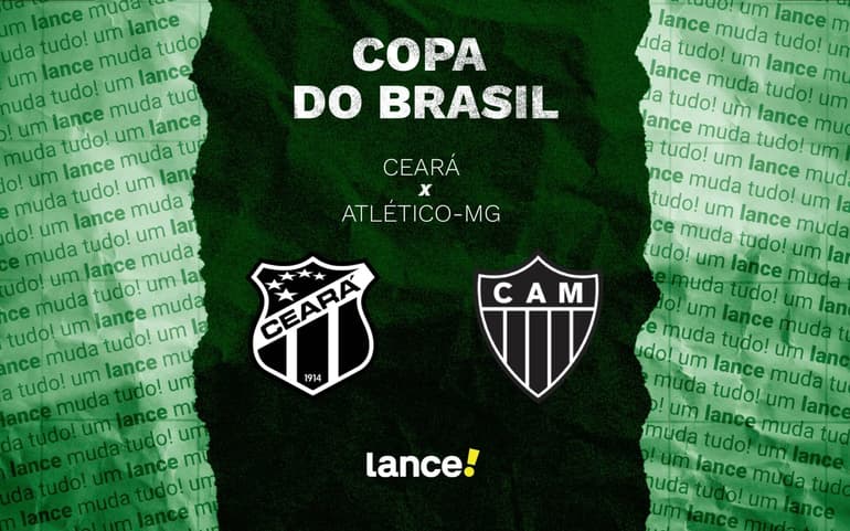 Ceará x Atlético-MG (Arte Lance!)