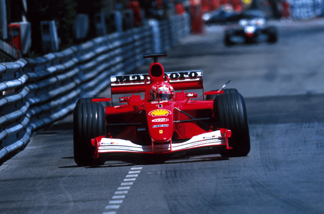 Schumacher venceu cinco vezes em Monte Carlo, sendo três pela Ferrari e duas com a Benetton (Foto: Fórmula 1)