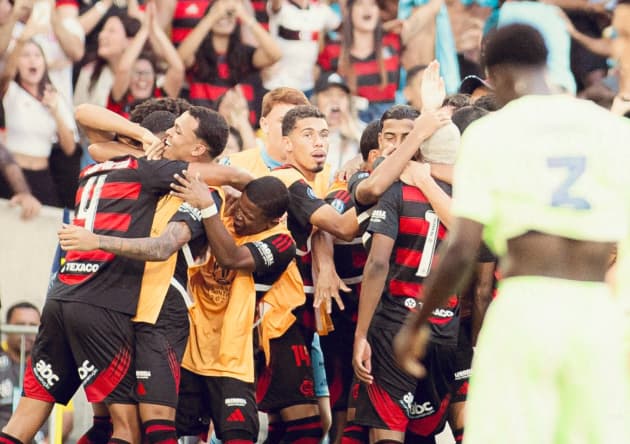 Flamengo campeão Mundial sub-20 no Maracanã (Foto: Divulgação/ Flamengo)