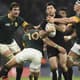 Copa do Mundo de Rugby - Nova Zelandia x Africa do Sul (Foto: AFP)