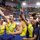 Atletas da ginástica comemoram classificação para os Jogos Olímpicos