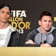 Cristiano Ronaldo e Messi - Globo de Ouro (Foto: Oliver Morin/ AFP)