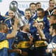 Boca Juniors ergue o troféu da Copa Argentina (Foto: Reprodução/Boca)