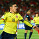 Eliminatorias - Chile x Colombia (Foto:AFP)
