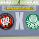 Apresentação Atlético-PR x Palmeiras Campeonato Brasileiro
