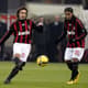 Pirlo e Ronaldinho Gaúcho - Milan (Foto: Damien Meyer / AFP)