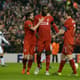 Liverpool x Bordeaux (foto:AFP)