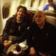 Pato e seu empresário Gilmar Veloz, embarcando à Europa (Foto: Reprodução/Instagram)