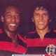 Pelé pelo Flamengo (Foto: Site oficial do Flamengo)