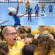 HOME - Mundial Feminino de Handebol - Brasil x França - Comemoração (Foto: Reprodução Sportv/AFP)