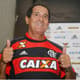 Muricy Ramalho durante apresentação no Flamengo (Foto: Wagner Meier/Lancepress!)
