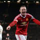 Rooney marcou de letra (Foto: Oli Scarff / AFP)
