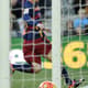 Gol de Messi - Barcelona x Granada (Foto: Lluis Gene / AFP)