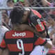 Flamengo x Bahia na Copinha (Foto: reprodução Sportv)