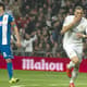 HOME - Real Madrid x Espanyol - Campeonato Espanhol - Benzema e Cristiano Ronaldo (Foto: Curto de la Torre/AFP)