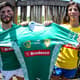 O novo uniforme da Seleção Brasileira de Rúgbi (Foto: Gaspar Nóbrega/Inovafoto/Bradesco)