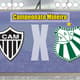 Apresentação Atlético-MG x Caldense Campeonato Mineiro