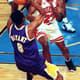 1998 - Kobe Bryant é marcado por Michael Jordan