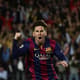 Messi foi o artilheiro da Champions League 2014/2015 ao lado de CR7 e Neymar, com dez gols