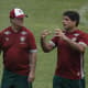 Levir Culpi (à esquerda) comanda treino do Fluminense (Foto: Wagner Meier/LANCE!Press)