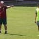Levir Culpi - Fluminense treinando com a nova camisa
