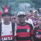 Torcida do Flamengo no Pacaembu (Foto: Reprodução/Lancenet)