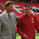 Di Maria e Van Gaal - Manchester United (Foto: AFP)