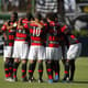 Grupo do Flamengo no jogo contra o Botafogo (Gilvan de Souza /Flamengo)