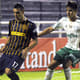 HOME - Rosario Central x Palmeiras - Copa Libertadores - Herrera e Thiago Martins (Foto: Stringer/AFP)