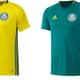 Novas camisas de treino do Palmeiras (FOTO: Divulgação)