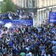 Festa Leicester City (foto:GLYN KIRK / AFP)