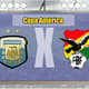 Apresentação - Copa America Argentina x Bolivia