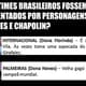 Times e personagens do Chaves