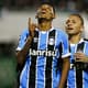 Jaílson - comemorando gol do Grêmio