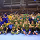 Brasil conquista o título e a vaga para o Mundial/ Foto:CBHb