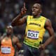 Olimpíadas 2012 - Londres - Bolt Comemora vitoria nos 100m