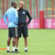 Guardiola e Fernandinho - Manchester City