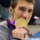 Michael Phelps Londres (foto:AFP)