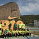 Jogadoras eda Seleção Brasileira feminina de rúgbi seven