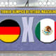 Apresentação Alemanha x México Torneio Olímpico de Futebol Masculino