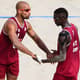 Jefferson, brasileiro, e Cherif, senegalês: ambos se naturalizaram para disputar os Jogos Olímpicos pelo Qatar&nbsp;