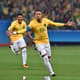 Brasil venceu a Colômbia por 2 a 0; o primeiro foi de Neymar