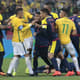 Brasil x Colombia (Foto:AFP)