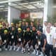 'Família' da Seleção, em visita à Vila Olímpica